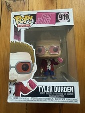 Funko Pop Fight Club Tyler Durden #919 Brad Pitt Vaulted Movies Vinyl Figure picture