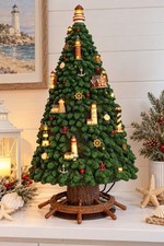 1999 Danbury Mint Captain’s Lighthouse Christmas Tree Lighted 18.5