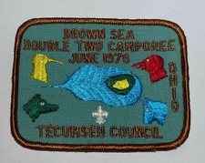 1978 Tecumseh Council Camporee Ohio Patch Boy Scout MC6 picture