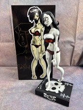 Zombie Tramp Diamond Select Statue Action Lab Black  White Signed Remark G2U picture