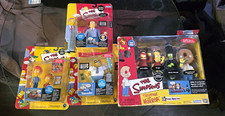 Playmates Toys Simpsons Series 2 Talking Figures Lot Homer Bart Marge picture