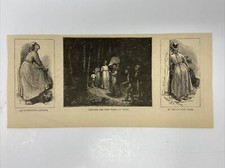 1873 Black Americana Engraving Illustrations Harpers Weekly Artwork picture