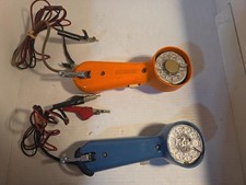 Vintage 1960s-70s Bell System Western Electric GTE Rotary Lineman Butt Set Lot picture