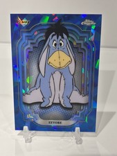 Eeyore 2024 Topps Chrome Disney Sapphire #126 1st Edition SP WINNIE THE POOH picture