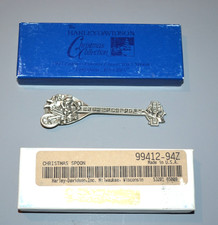 Harley-Davidson Collectible Christmas 1993 Pewter Spoon Limited 99412-94Z picture
