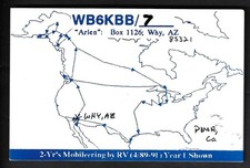 QSL CB Radio Card