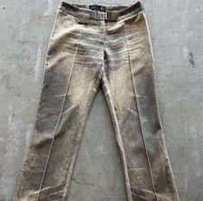 Vintage Roberto Cavalli Brown print jeans Pants picture