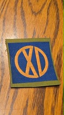 Original WW1 US Army 9th Corps Liberty Loan patch picture