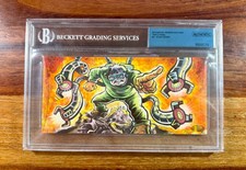2014 Marvel Premier Triple Panel Sketch Dock Ock Jason Crosby BGS 1st Premier picture