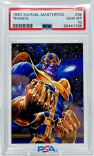 1993 SkyBox Marvel Masterpieces, Thanos #35 PSA 10 picture