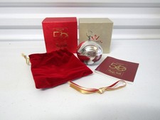 Wallace 2020 Silver Plated Sleigh Bell 50th Edition 1971-2020 picture