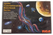 Apollo NASA Matchbooks In Original Case Limited Edition Lot Of 12 picture