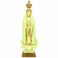 Our Lady of Fatima Statue  Virgin Mary Catholic Religious Figurine Blessed picture