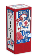 Bicycle Jumbo Faces Playing Cards - 12 pks. (New) picture