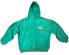 Vintage (1996) DISNEY'S HUNCHBACK OF NOTRE DAME Hooded Green Fleece Sweatshirt picture