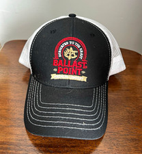Ballast Point Brewing Company Trucker Hat Black/White Mesh Snapback picture
