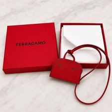 Ferragamo Limited Red Bag Charm Unused Collectible picture