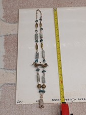 Ancient Pre Columbian Native Effigy Necklace Bird Fish picture