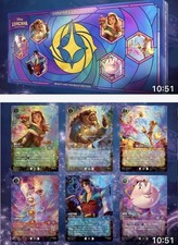 Disney Lorcana TCG FRANCE Collection Beauty & Beast Lot (Available 10/16) picture