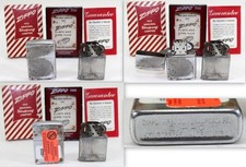 Zippo Lighter 1937–1949 Five‑Barrel Case ~ Original & New Insert ~ 1950s Box picture