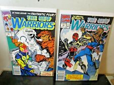 The New Warriors #17-18 Lot 1991 Marvel Comics Bagged Boarded picture