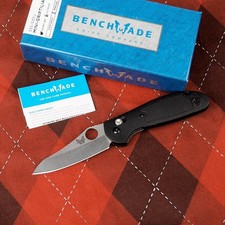 Benchmade 555-S30V Mini Griptilian Black Nylon Grivory Stainless Folding Knives picture