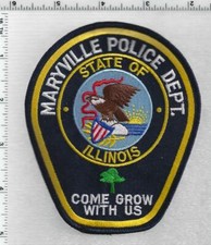 Maryville Police (Illinois) 3rd Issue Shoulder Patch picture