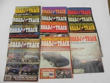 1978 ROAD AND TRACK MAGAZINE FULL YEAR LOT OF 12 ISSUES RACING PERFORMANCE CARS picture