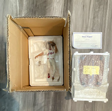 Omar Vizquel Danbury Mint  MLB Baseball Figurine 8in Box and COA. picture