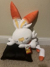 Pokemon Scorbunny 18-inch Plush Toy Sleeping picture