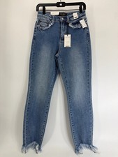 Judy Blue Boyfriend Fit Jeans Mid Rise Size 26 NEW picture