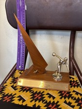 Vintage '64/65 Ladies Bowling Trophy-Mid Century Modern 9.5