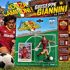 Vintage Kenner Forza Campioni Giuseppe Giannini AS Roma Soccer Figure Sealed picture