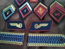 LOT OF 12  WW2 FRENCH ARMY INSIGNIA picture