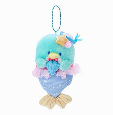 Sanrio Tuxedo Sam Mermaid Plush Mascot Keychain Japan NWT 67219 picture