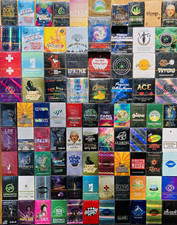 10 PACKS Assorted VERY RARE Rolling Papers Assorted Variety Pack (WuTang-others) picture