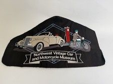 Vtg Northwest vintage car motorcycle museum Jacket Back Large picture
