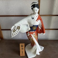 Vintage Japanese Hakata Ningyo Traditional Art Figurine Collectible picture
