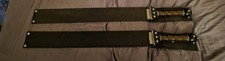 medieval Roman Dual Wield Steel Swords With Sheaths picture