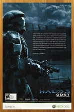 2009 Halo 3 ODST Xbox 360 Vintage Print Ad/Poster Official Video Game Promo Art picture