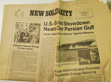 1979 New Solidarity Newspaper - Propaganda picture