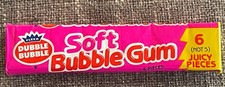 Vintage 1980’s FLEER DUBBLE BUBBLE SOFT BUBBLE GUM  Unopened  NOS picture