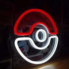 Pokémon Neon Sign LED Lamp Pokemon Game Room Signs Bedroom Wall Decor Neon Light picture