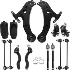 labwork 14PCS Front Lower Control Arm Suspension Replacement for Toyota Black  picture