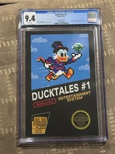 DuckTales #1 SDCC 2011 Exclusive Nintendo Game Artwork Limited Edition CGC 9.4 picture