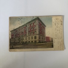 1907 Antique Vintage Public School Queens NY New York Postcard To Scranton PA picture