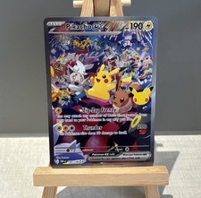 Pikachu Ex 150/128 Night 30th Celebration Anniversary SIR Pokemon TCG picture