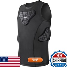 TUOY 862-Vest-B-YXL Youth Padded Rib Protector Compression Shirt picture