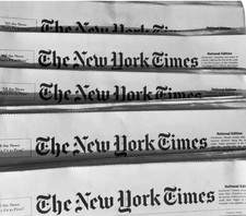 The New York Times News Paper LOT/13 January 27-31 February 1 2 3 4 5 6 7 8 2026 picture