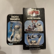 Vintage Star Wars ESB Hoth Wampa  Action Figure MIB NO FLAP FOLD Acrylic Case picture